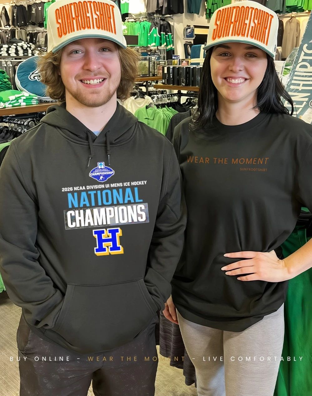 Hamilton College Continentals 2026 Ncaa Division III Men’s Ice Hockey National Champions Logo shirt