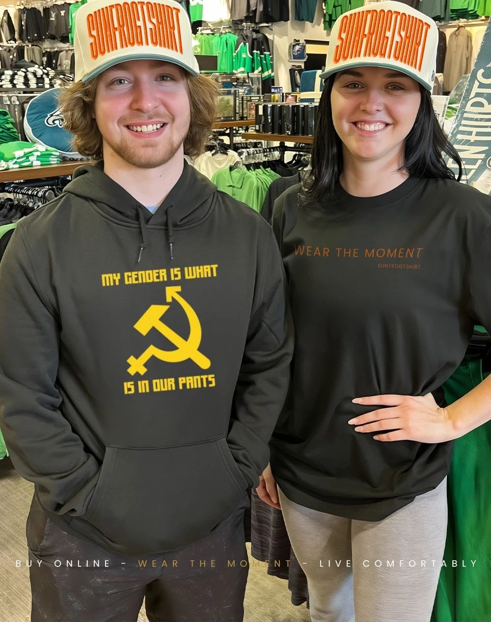 My gender is what is in our pants shirt
