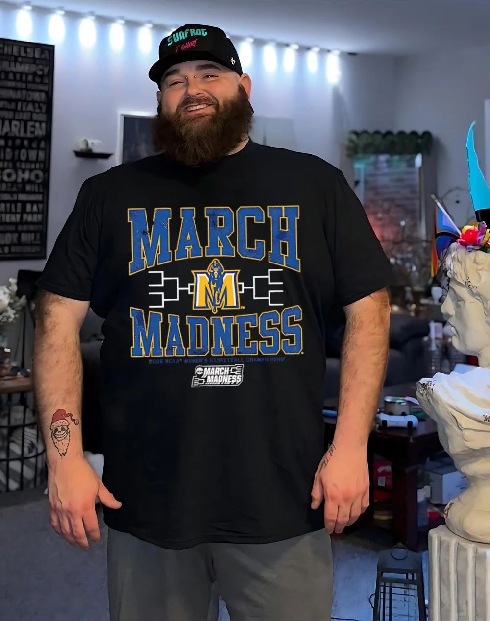 Murray State Racers WBB 2026 March Madness logo shirt