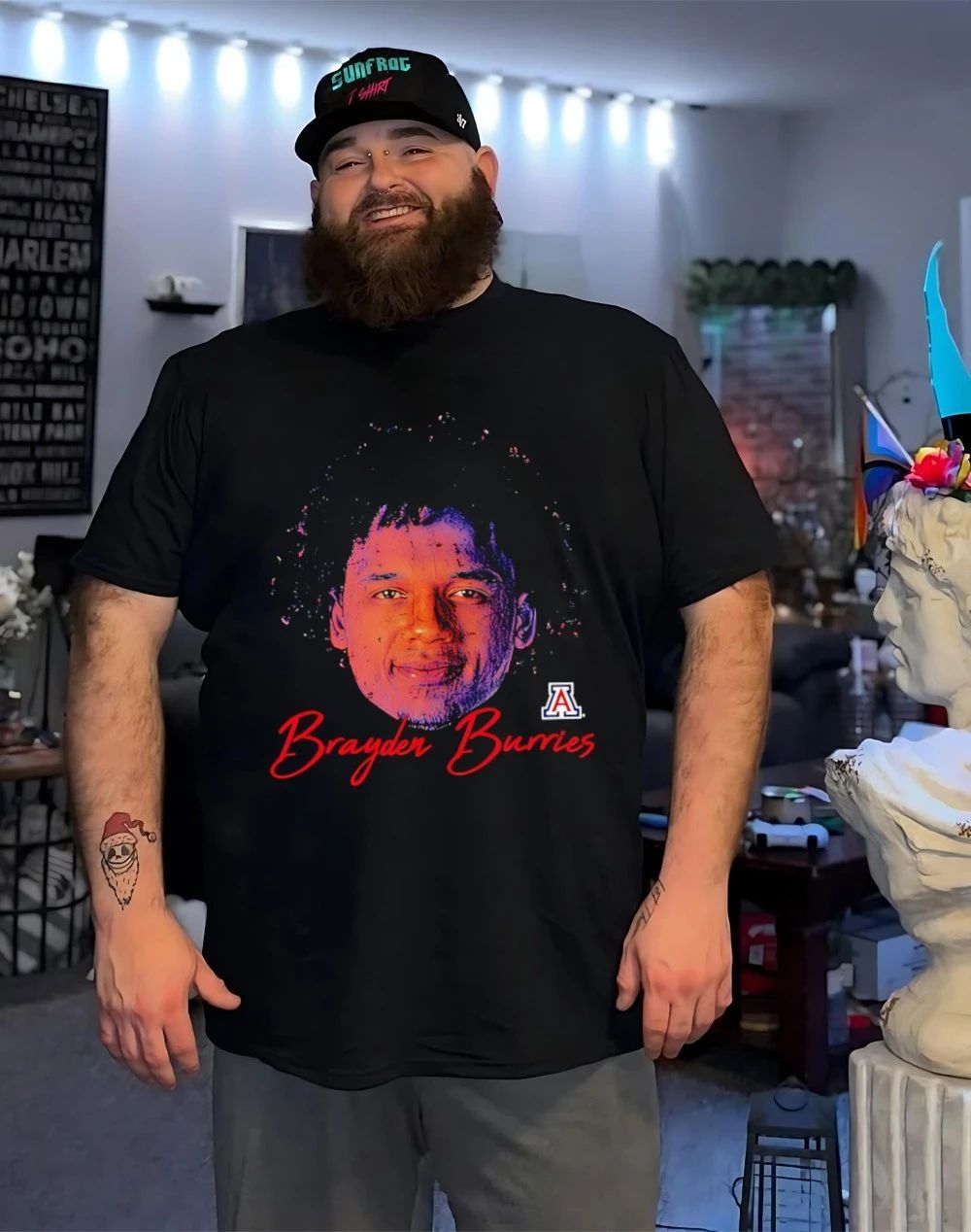Brayden Burries Arizona Basketball NCAA graphic ’26 shirt