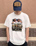 Attack on turban graphic shirt