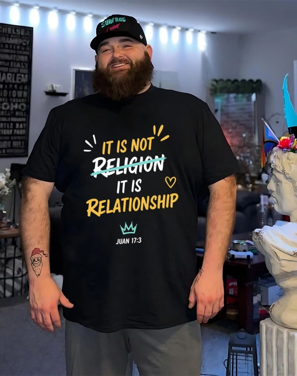 It Is Not Religion It Is Relationship Shirt