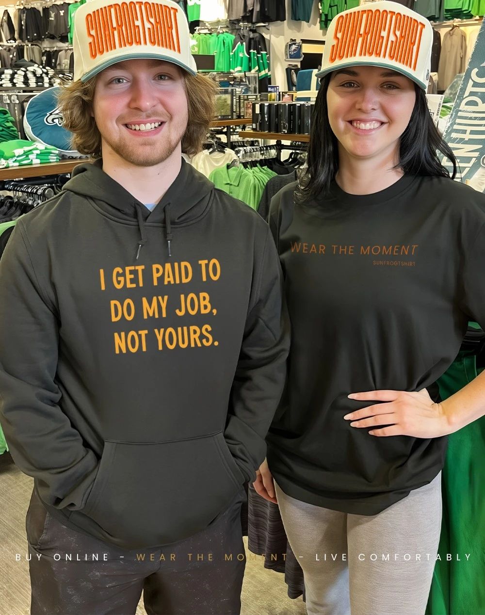 I get paid to do my job not yours shirt