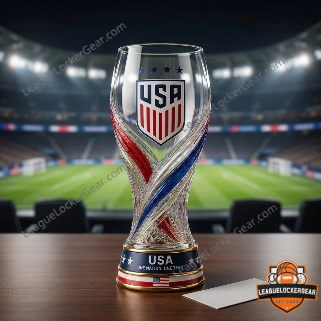 USA World Cup 2026 Trophy Beer Glass