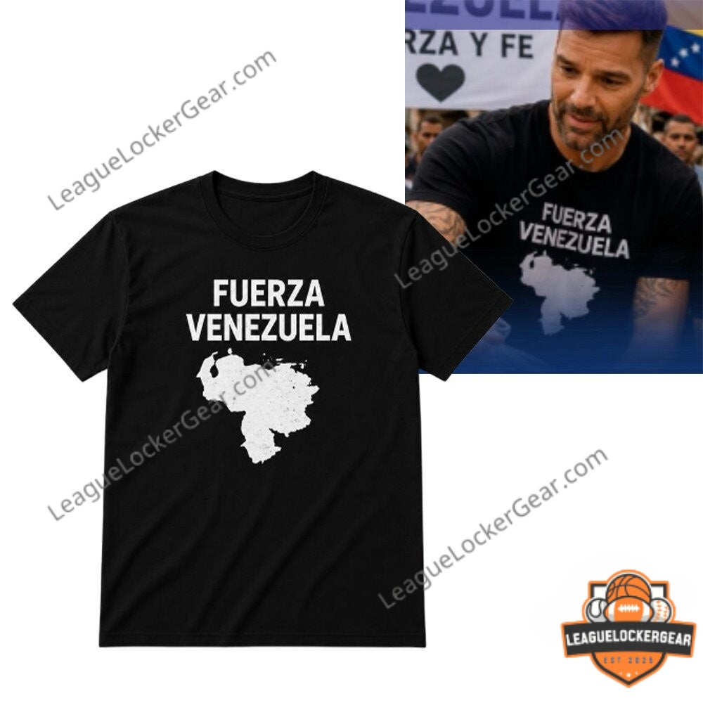 Ricky Martin Fuerza Venezuela T-Shirt