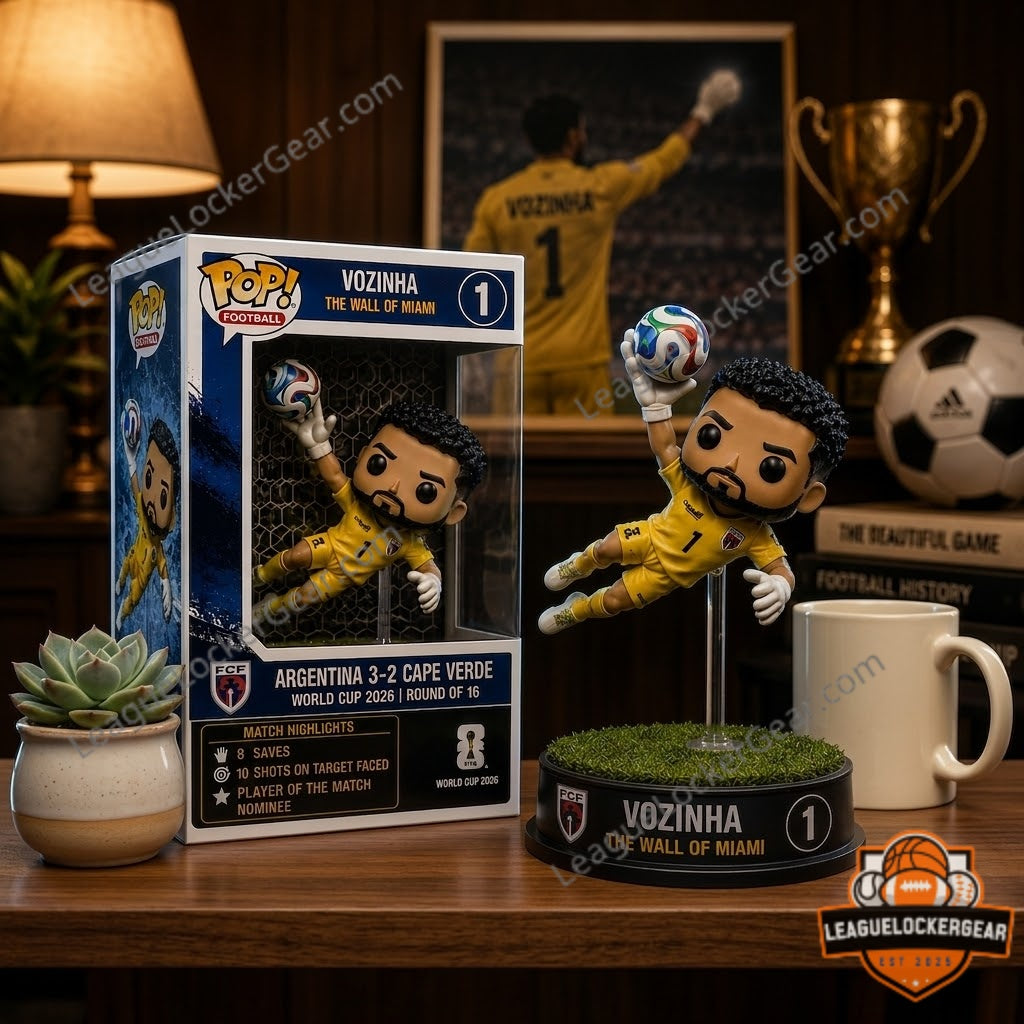 Vozinha Cape Verde Goalkeeper Legend World Cup 2026 Funko Pop Figure