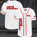 Wood Brothers Racing Car Team Baseball Jersey - lylyprint.com